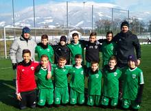 Szp krnyezetben, kemny hidegben dntetlent jtszott az Ills Akadmia U13-as csapata Wolfsbergben